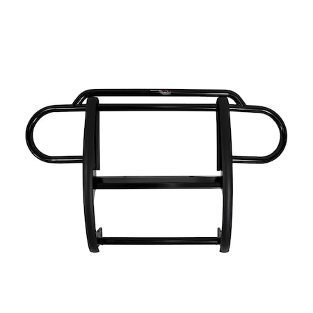 Trailfx TrailFX E0004B; Grille Guard; Powder Coated Gloss Black Steel With Brush Guard Without Skid Plate E0004B